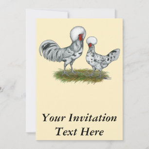 Invitation Chickens de Polish