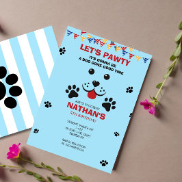 Invitation Chien de Chien De Chien De Chien De Gros Enfants A
