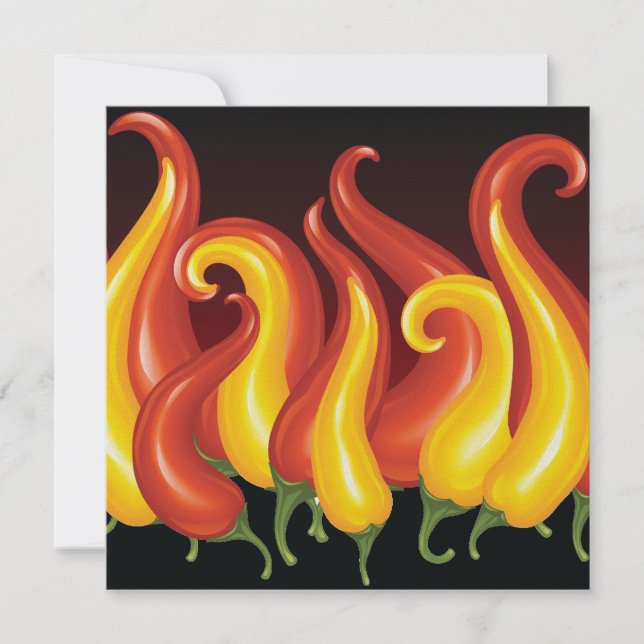 Invitation Chili Pepper (Devant)