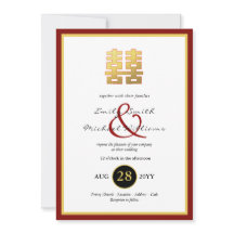 Chinois PHOTO Mariage Inviter Ampersand