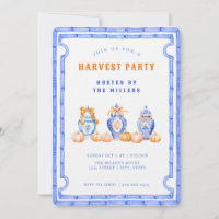Chinoiserie Ginger Jar Harvest Party