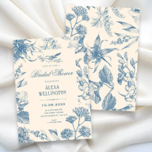 Chinoiserie vintage florale botanique pour enterre