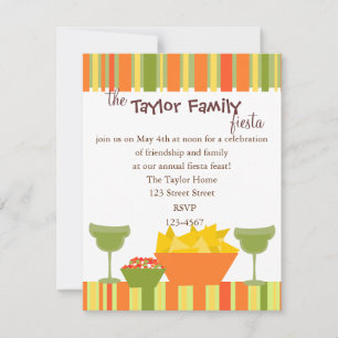 Invitation Chips et salsa