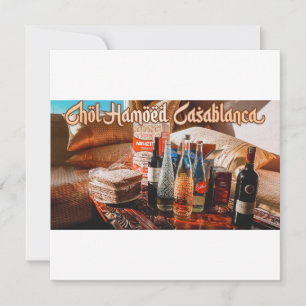 Invitation Chol Hamoed Pesach. Casablanca Maroc