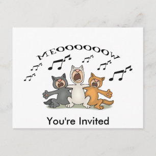 Invitation Chorale de chats