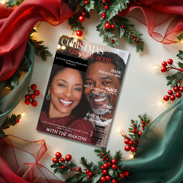 Invitation Christmas Cocktail Hour Party Magazine Photo