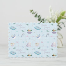 Christmas Gift Wrap with Festive Holiday Patterns