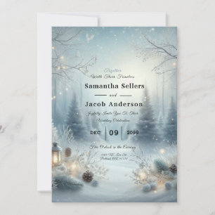 Invitation Chuchotements d'un solstice d'hiver