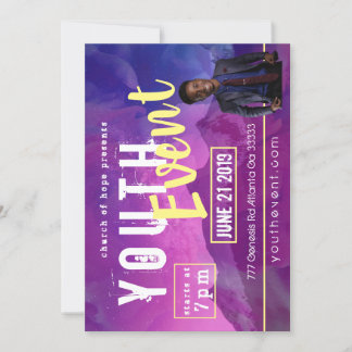 Invitation Church Youth Event