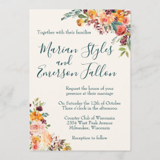 Invitation Chute dans l'amour
