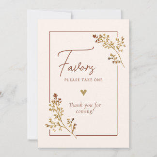 Invitation Chute En Amour Chute Foliage Douche Favoriser Sign