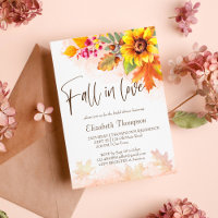 Chute en amour feuillage automne nuptiale douche i