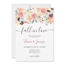 Chute en amour floral rustique initiales photo mar