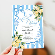 Ciao Baby Lemon Italian Amalfi Boys Baby Shower