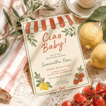 Ciao Baby Marché Italien Baby Shower