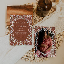 Invitation Cielito Lindo Mexicain Papier Picado Talavera