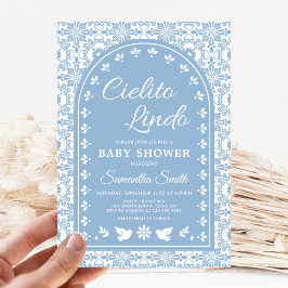 Invitation Cielito Lindo Papel Picado Baby Shower