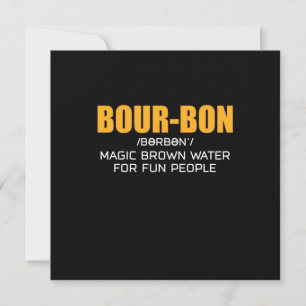 Invitation Cigar Lover Bourbon Magic Brown