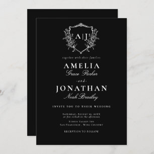 Invitation Cimier Mariage victorien