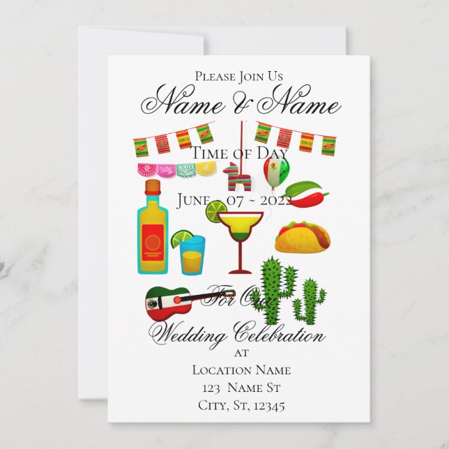 Invitation Cinco de Mayo Célébration Thunder_Cove (Devant)