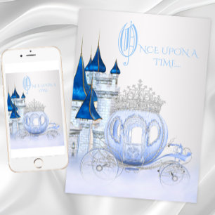 Invitation Cinderella Princess Anniversaire