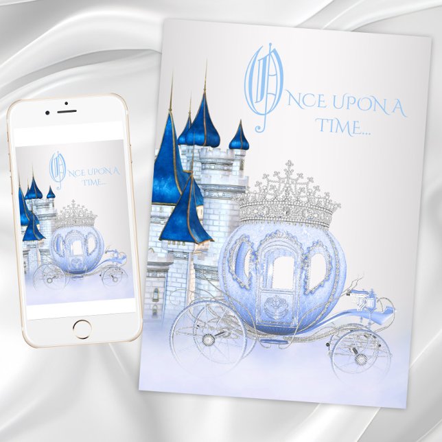 Invitation Cinderella Princess Anniversaire (Cinderella Princess Birthday Invitation available for instant download and printed invitations.)