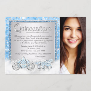 Invitation Cinderella Quinceanera