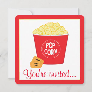 Invitation Cinéma Anniversaire
