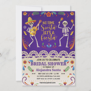 Invitation Cinq Mai Fête Mexicaine Mariage Cadeaux Personnali