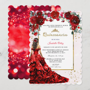 Invitation Citations de Quinceanera en espagnol