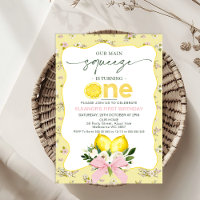 Citron rose Bow Notre principale Squeeze 1er anniv