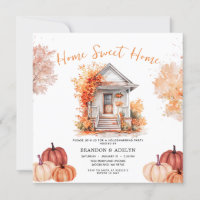 Citrouille Accueil Sweet Home Fleurs d'automne