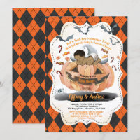 Citrouille bébé d'Halloween éffrayant