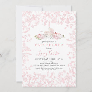 Invitation Citrouille d'automne Chinoiserie baby shower Invit