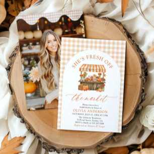 Invitation Citrouille d'automne frais hors Fête des mariées d