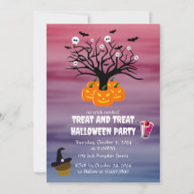 Citrouille d'Halloween Jack o’ Lanterne Dead Tree