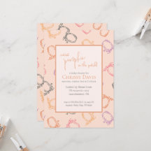 Citrouille le plus coincé dans l'invitation du Bab