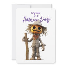 Citrouille Scarecrow Halloween Party