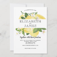 Citrus Citron frais Jaune Mariage d'été