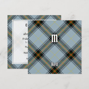 Invitation Clan Bell Tartan