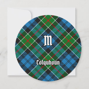 Invitation Clan Colquhoun Tartan