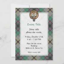 Invitation Clan Craig Crest