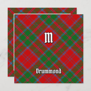 Invitation Clan Drummond Tartan