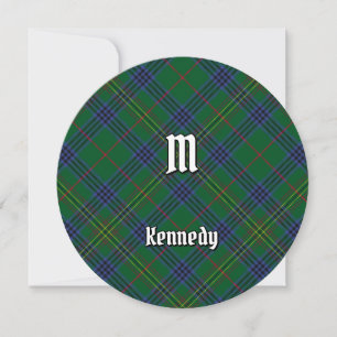Invitation Clan Kennedy Tartan