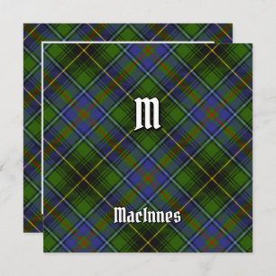 Invitation Clan MacInnes Tartan