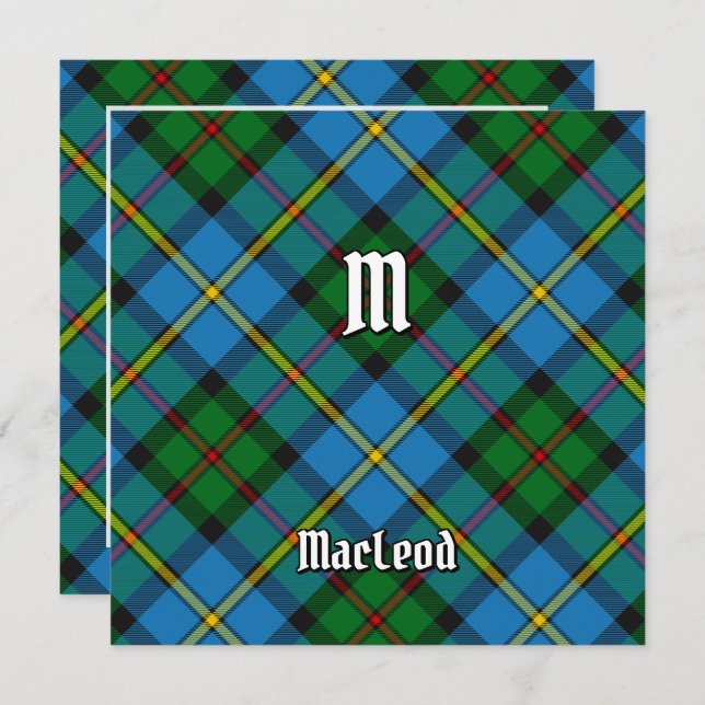 Invitation Clan MacLeod (Devant / Derrière)