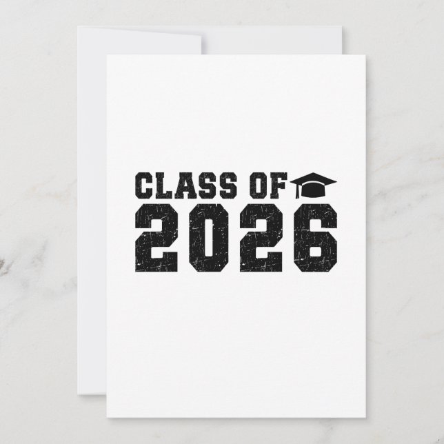 Invitation Class of 2026 (Devant)
