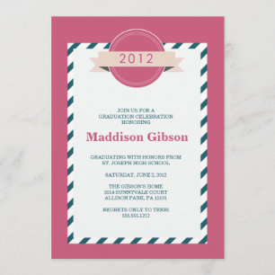 Invitation Classe 2012 - Célébration des diplômes