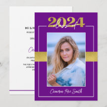Classe de 2024 Purple & Gold Graduation Party