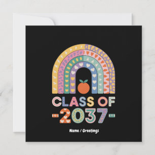 Invitation Classe de cadeaux de la maternelle à la fin de l'a
